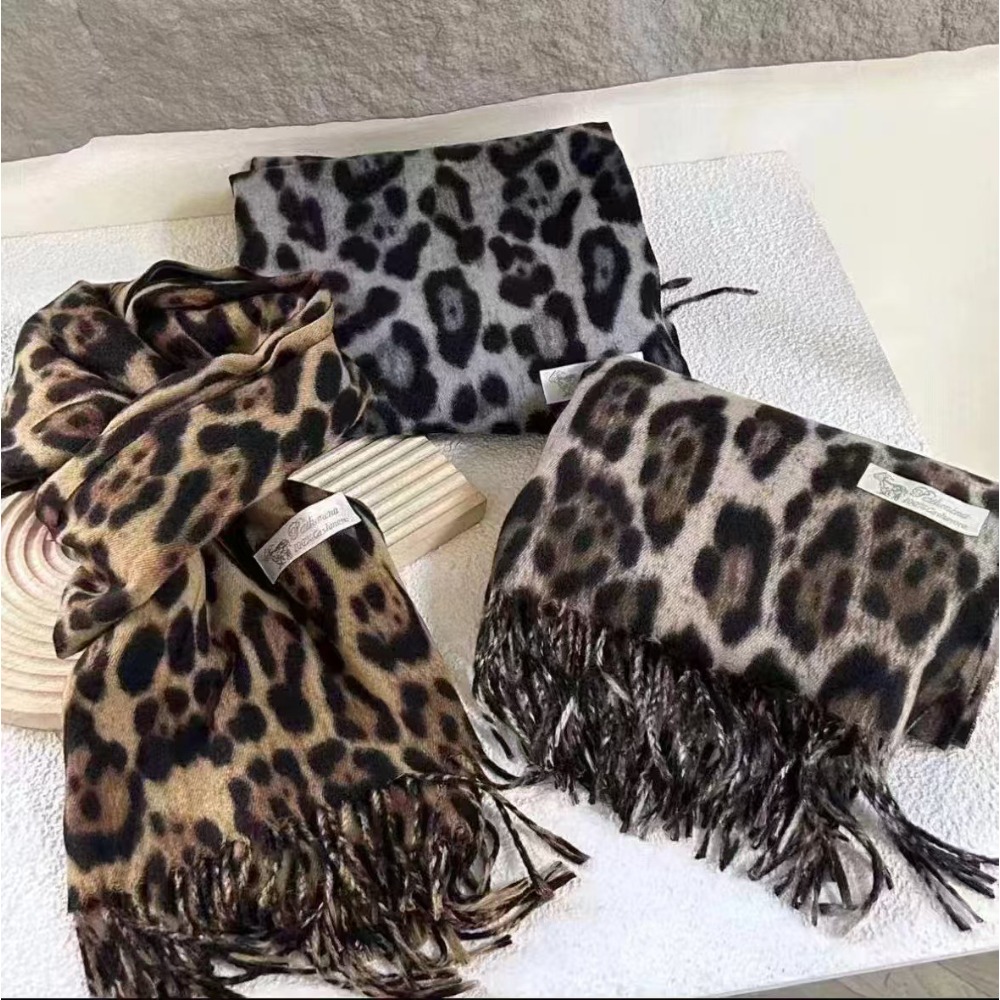 190*70CM Design Leopard Scarf  - Woven Scarf Blanket ulasan dan harga
